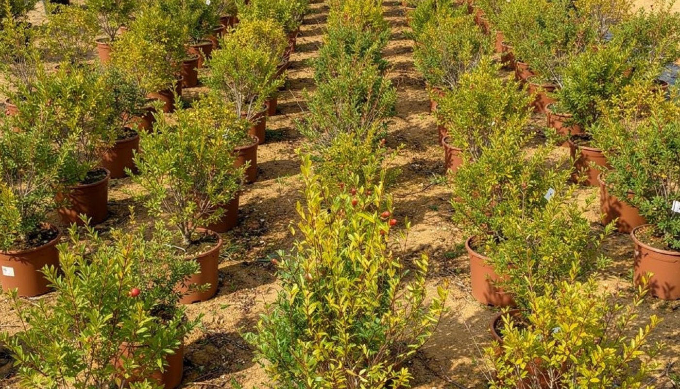 Punica granatum, Export